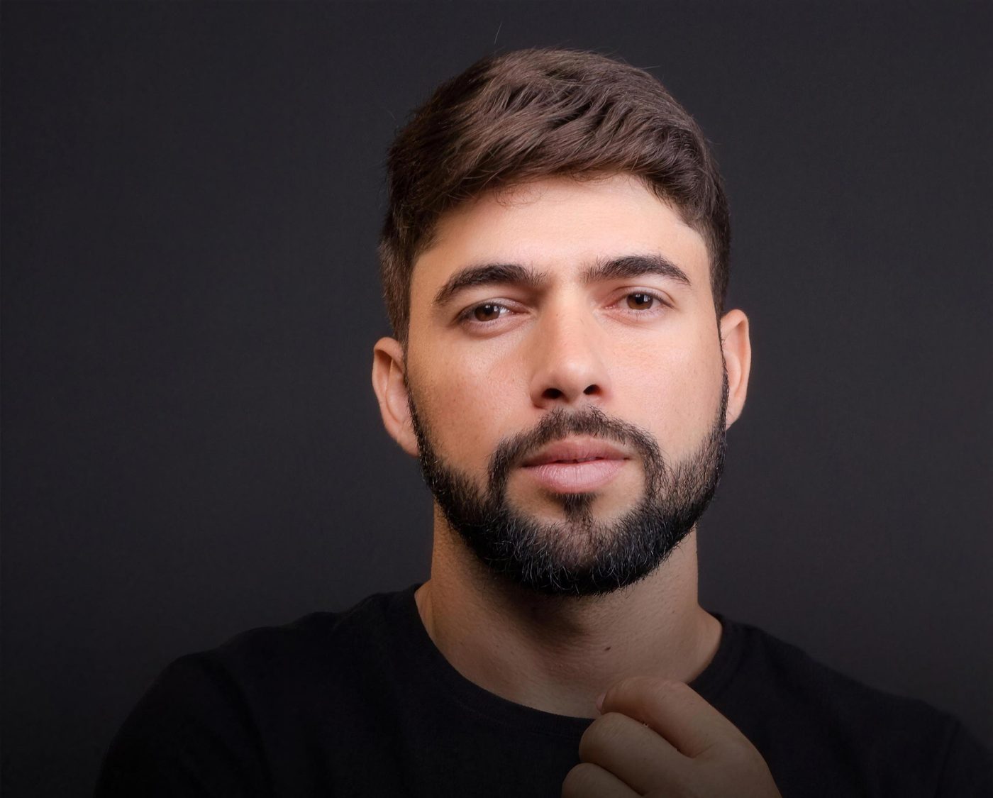 Warllen Rocha no estúdio